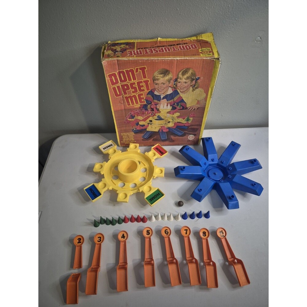 Vintage 1978 Don't Upset Me Board Game Ideal Toy Complete? SALE